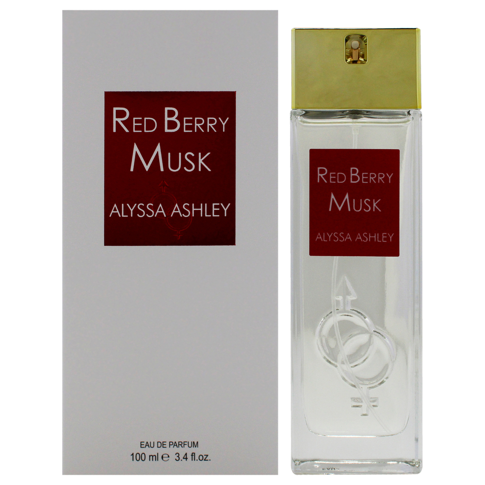 Red Berry Musk by Alyssa Ashley for Unisex - 3.4 oz EDP Spray